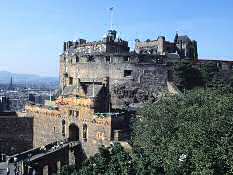 Edinburgh Castle, Famous landmark of Northern Europe Capital City